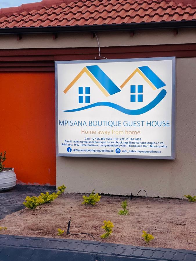 Mpisana Boutique Guesthouse Tweefontein Exterior photo